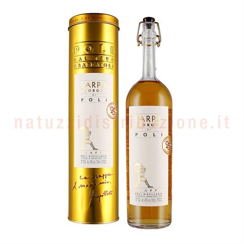 Poli Grappa Sarpa Oro In Tubo Cl.70