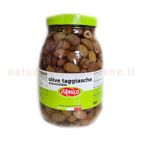 Olive Taggiasche Denocciolate D'amico Gr.984