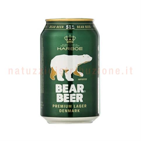 Birra Bear Beer Lattina Cl.33 x24