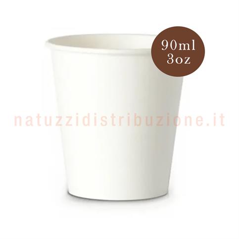 Bicchieri Caffè in cartoncino 3oz-90mlx50pz