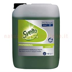 Detergente liquido Svelto limone lt.10