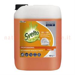 Detergente liquido Svelto aceto lt.10