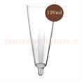 Bicchiere Calice Flute Trasparente 120ccx20pz