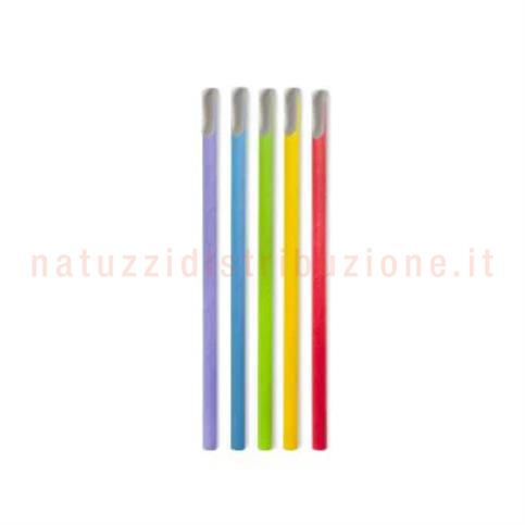 Cannucce In Carta Granita Multicolor Cm20x125pz