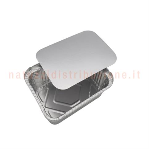 Coperchio Per Contenitore Allum 1porz 100pz Cartoncino