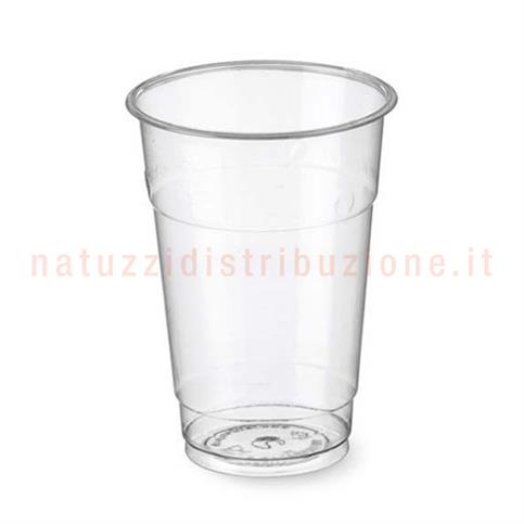 Bicchieri Trasparenti Rigati 250cc Pz.100