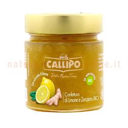 Callipo Confettura Limone/zenzero Bio Gr.280